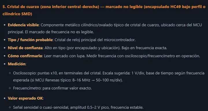 Captura real del resultado dentro de AutoBoard para un BCM Nissan